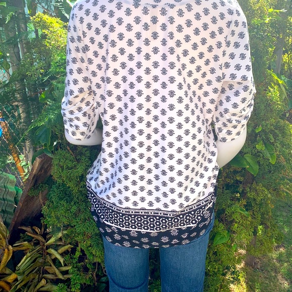 Women’s print tunic top - Picture 2 of 3